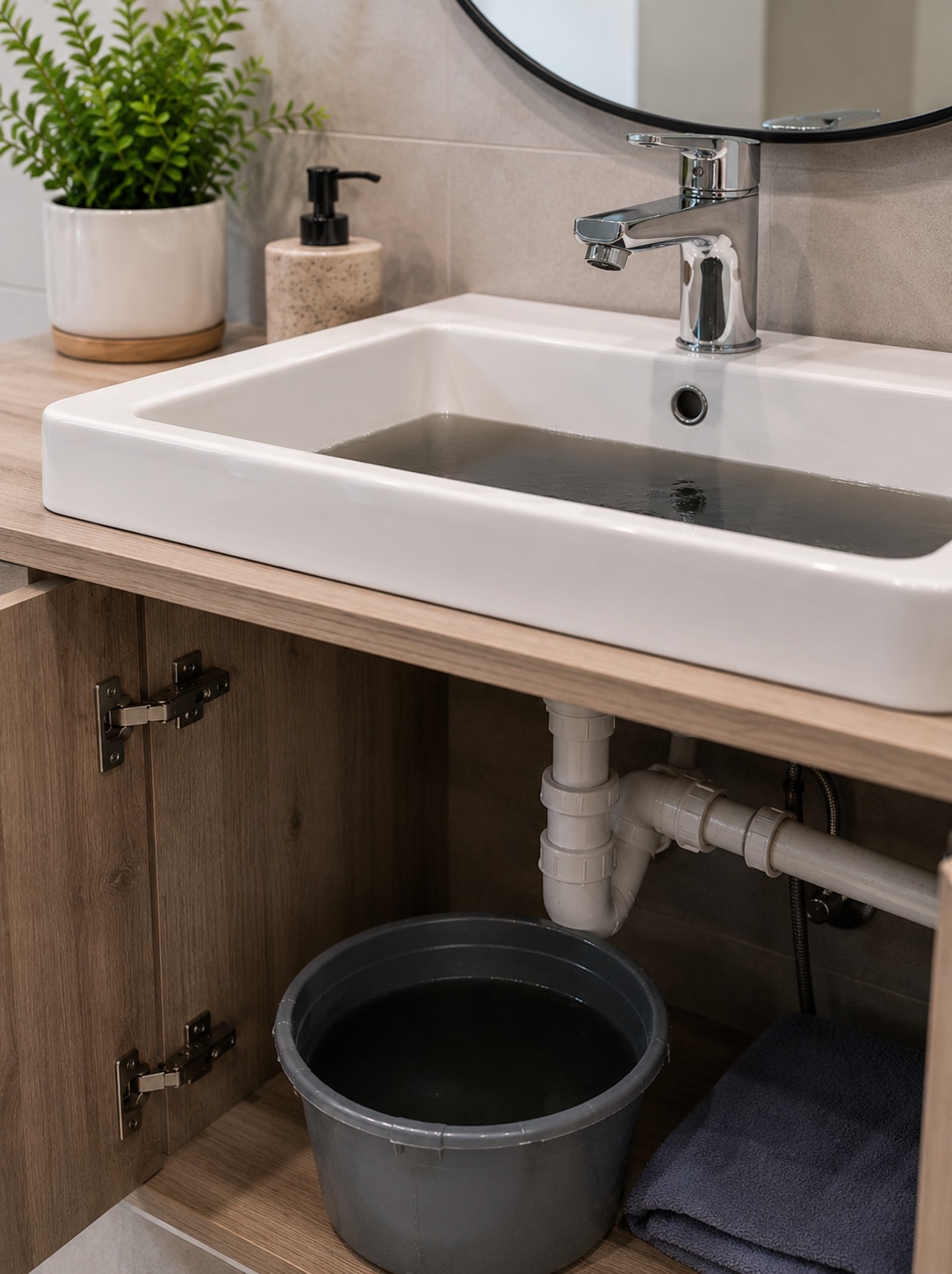 Débouchage lavabo de salle de bains à Montpellier
