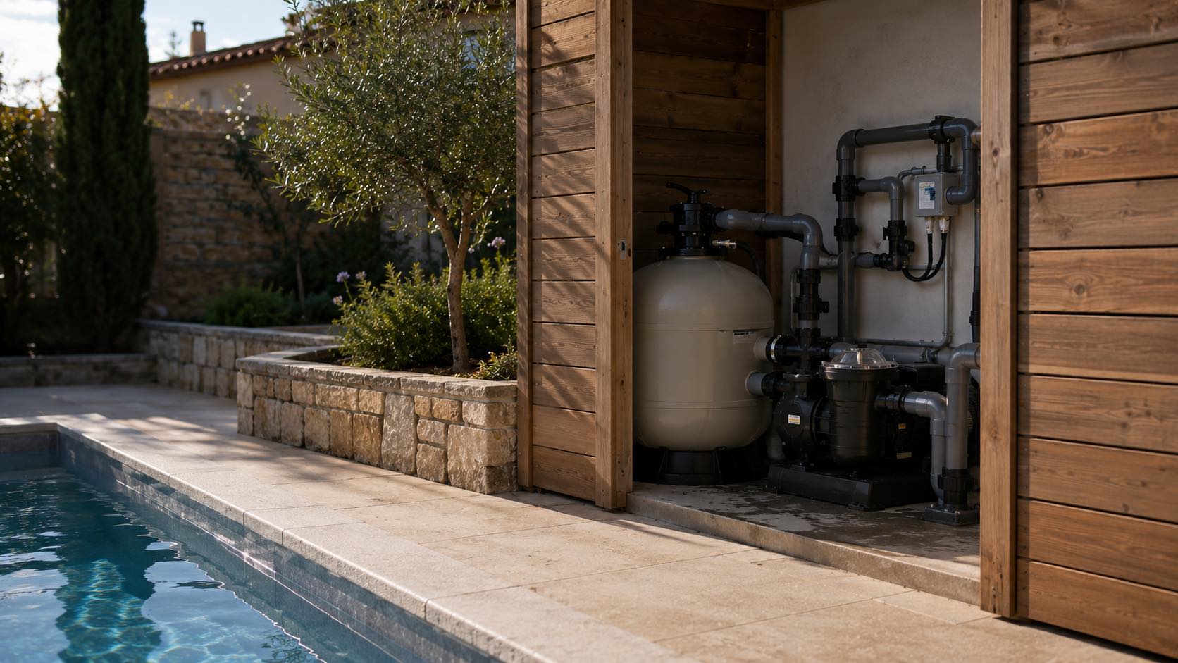 Entretien filtration piscine Montpellier