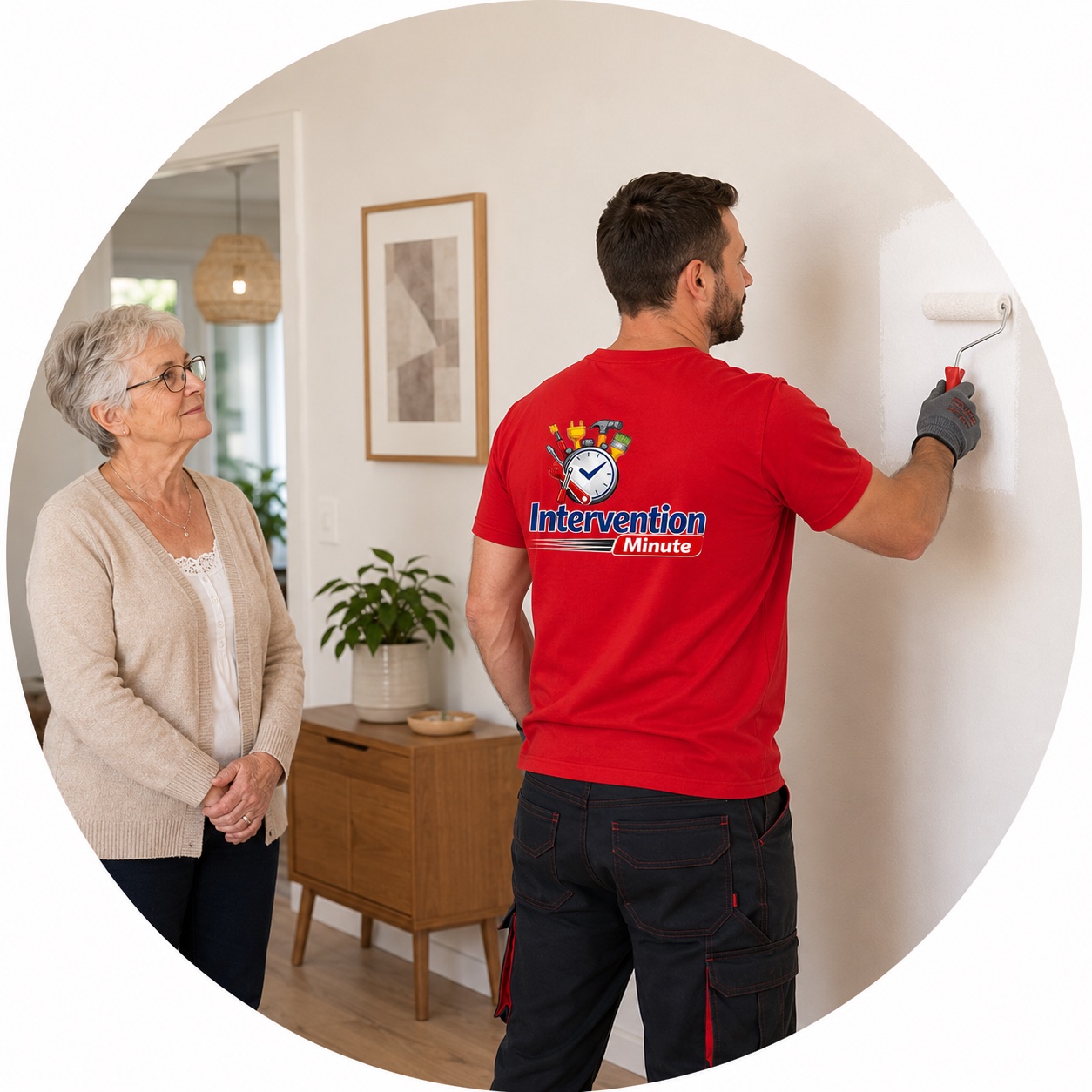 Retouche peinture Montpellier - intervention à domicile